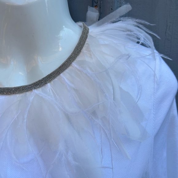 Fabiana Filippi Knit T Shirt Blouse, size 10 (fits small) - Picture 10 of 14